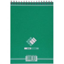 Bloc Steno A5 180p 60g Uni 21x148x08 Blanc