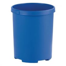 Corbeille Ronde 50l Bleu