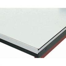 Paillasse Seche Lxp=1800x900mm Plateau Emaille +dosseret Tab