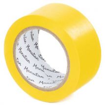 Ruban De Marquage Au Sol 0.14mmx50mmx33m Jaune Manutan