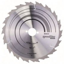 Bosch 1 Speedline Wood Pour Scies Circulaires Portatives