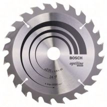 Bosch 1 Optiline Wood Pour Scies Circulaires Portatives