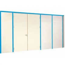 Debattement 2m 1/2 Vitree Ht3m Larg2m Col Oris Bleu