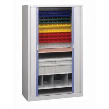 Armoire A Rideaux Equipee L1200xp530 Xh1980