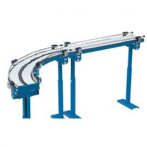 Courbes A 90 Deg. Equipees De Rouleaux Plasti Que L=200 P=24