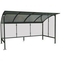 Abri Cycles City Vert Module Simple L Ht:4