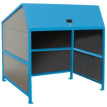 Abri Pour Conteneur Bleu Type:secomat Poids:143 Kg