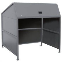 Abri Pour Conteneur Gris Type:secomat Poids:143 Kg