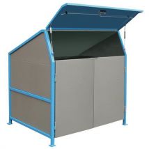Abri Pour Conteneur Bleu Type:secomat Poids:174 Kg