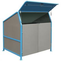 Abri Pour Conteneur Bleu Type:secomat Poids:210 Kg