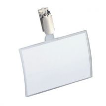 Durable - Porte-badge Click Fold Transparent - 54x90mm - Clip - Polypropylène Recyclé