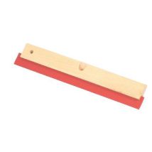 Mondelin - Raclette caoutchouc 44 cm - Lame large 440mm - Poignée bois - Nettoyage efficace