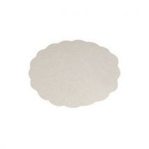 Rond Festonne Tout Bois Carton Blanc Diamètre 290mm
