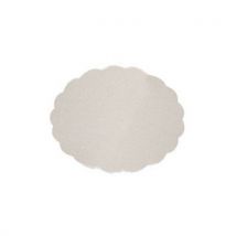 Rond Festonne Tout Bois Carton Blanc Diamètre 320mm