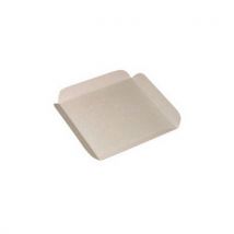 Carré Rainé Carton Blanc Longueur 130mm Largeur 130mm