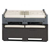 Caisse-palette Pliable Cap.:655 L H Ht:978