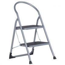 Marchepied En Acier Cromato Silver Nombre De Marches: 2