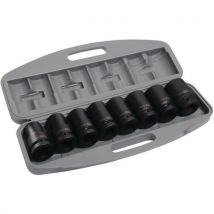 Coffret De 8 Douilles Chocs 1" Longues De 24 À 41 Mm _ 19171