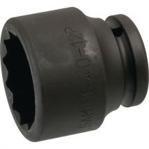 Douille 3/4 12 Pans 40mm _ Nc-40-12p
