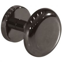 Patère 1 Téte Acier Chromé - Manutan