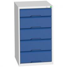 Armoire Combinée 525x550x900mm Avec 5 Tiroirs