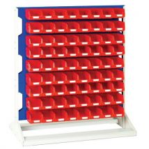 Bott 1 Rack À Bacs 1000x550x1125mm - 72 Bacs Rouges - Bott