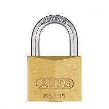 Abus - Cadenas Laiton 35mm Série 65 - 2 Clés - Classe de Protection 4 - Haute Sécurité