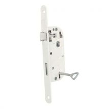 Serrure Mortaiser Robust Nf Clé L Gauche Blanc
