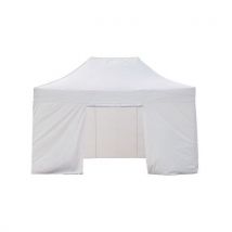 Tente Avec Toit Et 4 Murs (3 Pleins + 1 Porte) 3x45 Mètres