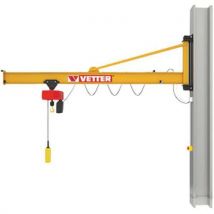 Potence Triangulee Murale F=500kg Portee =4m