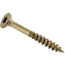 Vis Bois Étoile Acier Filetage Partiel - 6x60/40