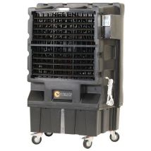 Sovelor - Rafraîchisseur d'air mobile évaporatif COLD 120 - 12000 m³/h, 80L, Anthracite