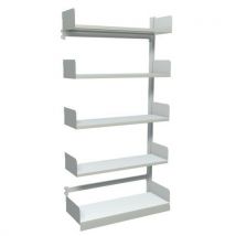 Rayonnage Suivant Double Accés Chmaxta.:80 Kg H:2000 Mm