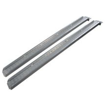 RAMPE CHARGEMENT 600 KG 2.5M - Pour dénivelé 550-700mm - Robuste et Sécurisée