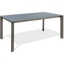 Table Jardin Honfleur 250x100cm Gris Anthracite