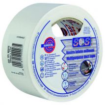 Ruban Adhésif Toilé Support Pe Simple Face Blanche 50mmx25m