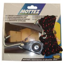 Crochets D'arrimage À Cliquet L2.5m Charge 70kg