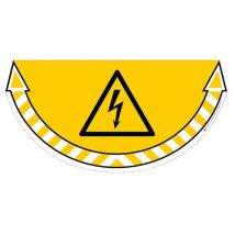 Autocollant Pour Sol - Tension Électrique