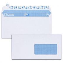 Enveloppe Dl 110x220 Blanches 90 G/m² Fenêtre 45x100mm - 200