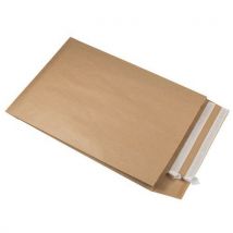 Pochette Aller/retour Kraft Brun M-340x420x80 Boîte De 250