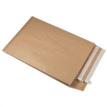 Pochette Aller/retour Kraft Brun L - Boïte De 200