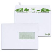 Enveloppe C5 162x229 Blanche Era Pure- Fenêtre -200
