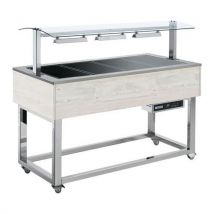 Desserte Dessus Chauffant Essence Brownes-brown+3b