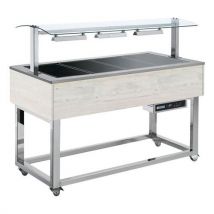 Desserte Dessus Chauffant Essence Brownes-brown+4b