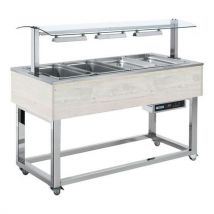 Desserte Bain-marie À Air Essence Orangees-orange+3b