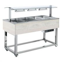 Desserte Bain-marie À Air Essence Orangees-orange+3h