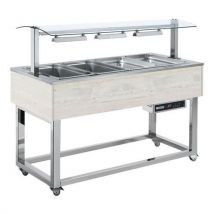 Desserte Bain-marie À Eau Essence Redes-red+4w