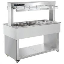 Desserte Bain-marie À Eau Tradition Redtr-red+3b