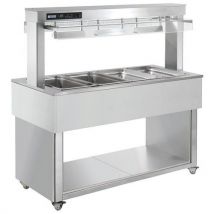 Desserte Bain-marie À Eau Tradition Redtr-red+6w