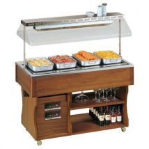 Desserte Maintien Température Plaque Vitro 6 Gn 1/1-isola 6 M Hot